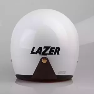 "Lazer Mambo Evo Z-Line" atviras motociklininko šalmas, baltas L-5