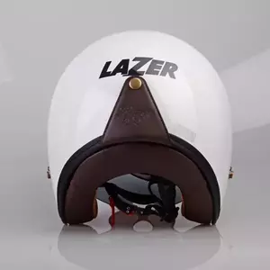 "Lazer Mambo Evo Z-Line" atviras motociklininko šalmas, baltas L-6