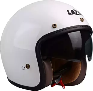 Lazer Mambo Evo Z-Line motorcykelhjelm med åbent ansigt hvid S - MAMBO.EVO.Z.WHI S