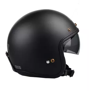 Lazer Mambo Evo Z-Line casque moto ouvert noir mat M-3