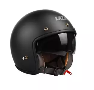 Lazer Mambo Evo Z-Line motorcykelhjälm med öppet ansikte matt svart S-1