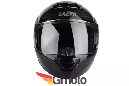 Lazer Monaco Evo Pure Carbon casque moto mâchoire noir XS-3