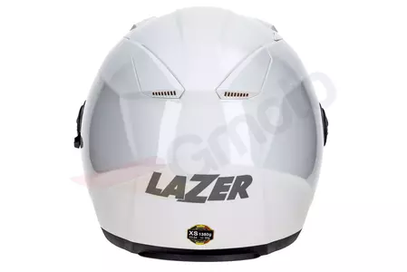 Lazer Orlando Evo Z-Line motoristična čelada z odprtim obrazom bela L-8
