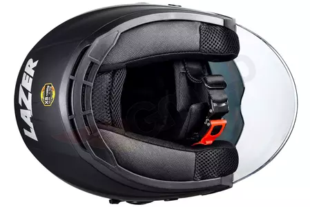 Motocyklová přilba Lazer Orlando Evo Z-Line s otevřeným obličejem matná černá L-13