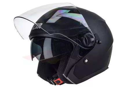 Lazer Orlando Evo Evo Z-Line cască de motocicletă cu fața deschisă negru mat L