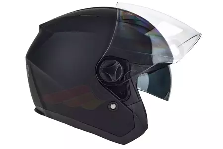 Lazer Orlando Evo Z-Line motorcykelhjälm med öppet ansikte matt svart L-5