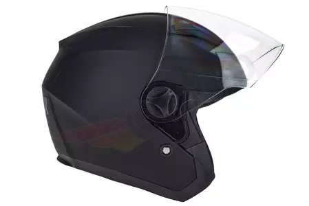 Lazer Orlando Evo Z-Line motoristična čelada z odprtim obrazom mat črna L-6