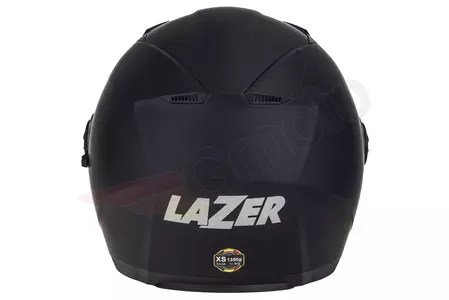 "Lazer Orlando Evo Z-Line" atviras motociklininko šalmas matinės juodos spalvos L-8