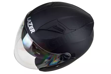 Lazer Orlando Evo Z-Line motorcykelhjälm med öppet ansikte matt svart L-9