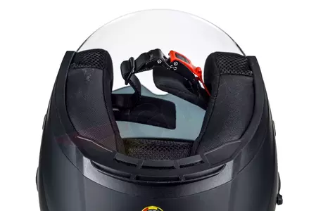 Lazer Orlando Evo Z-Line motoristična čelada z odprtim obrazom mat črna M-14