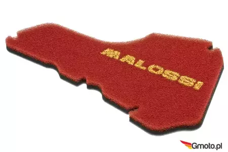 Elemento filtrante aria Malossi a doppia spugna rossa - M1414503