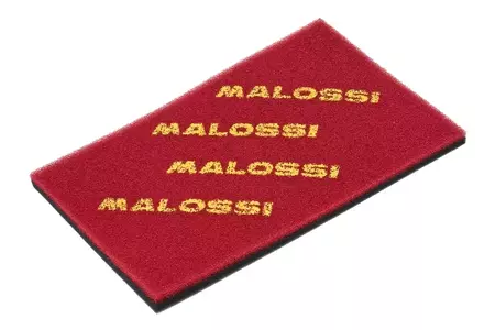 "Malossi" dvigubos raudonos kempinės 210x297 mm oro filtro įdėklas (universalus, skirtas pjaustyti) - M1413963