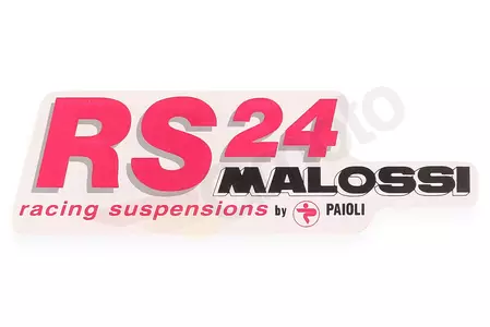 Adesivo Malossi RS24 143x45 mm - M3311006