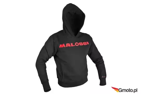 Malossi sweatshirt met capuchon, zwart, L - M4114636.50