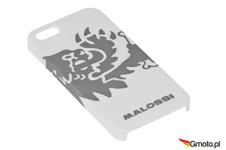 Калъф Malossi Lion за iPhone 5, бял - M4216001.W0