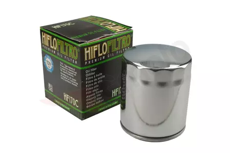 Filtr oleju HifloFiltro HF 170 C chromowany H-D  - HF170C