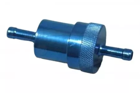 Filtr paliwa aluminiowy 8,0 mm niebieski-1
