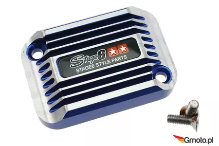 Pokrywa pompy hamulcowej SSP Cooling Style, niebieska - S6-SSP082-2BZ/BL
