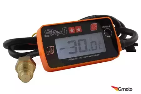 Термометър Stage6 MKII, оранжев, универсален-1
