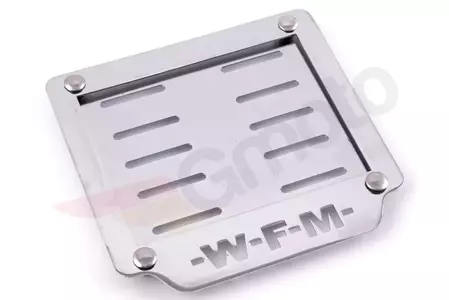 WFM registracijski okvir iz nerjavečega jekla - 98605