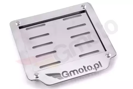 Метална регистрационна рамка Gmoto.pl хром