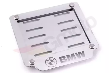 Ramka metalowa rejestracyjna BMW logo nierdzewka