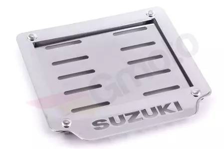 Ramka metalowa rejestracyjna Suzuki nierdzewka
