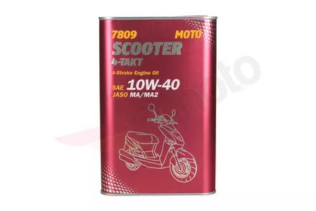 Motoröl für Motorroller 10W40 4T Mannol Scooter 1l Halbsynthetisch-1