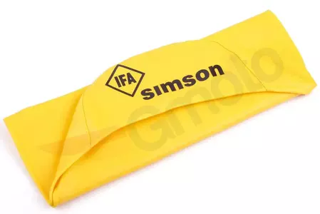 Simson S51 sædebetræk gul-2
