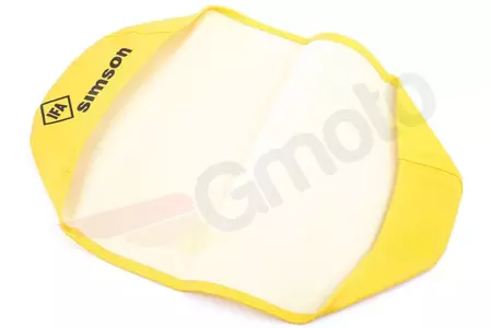 Simson S51 sėdynės užvalkalas geltonas-3