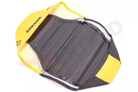 Pokrowiec siedzenia Simson S51 Enduro żółty-3