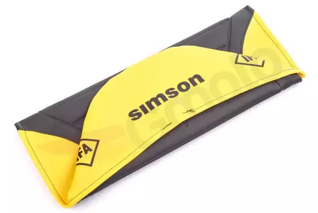 Simson S51 Enduro sēdekļa pārvalks dzeltens-4