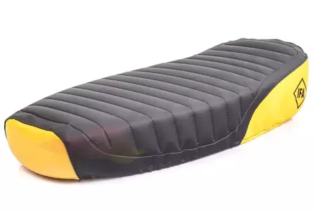 Simson S51 Enduro sėdynės užvalkalas geltonas-5