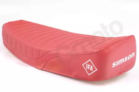 Simson S51 Enduro sėdynės užvalkalas raudonas