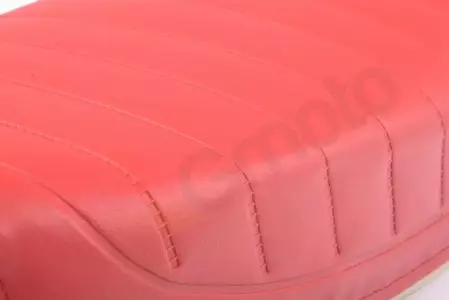 Funda de asiento Simson S51 Enduro rojo-2