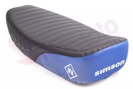 Poťah sedadla Simson S51 Enduro modrý-1