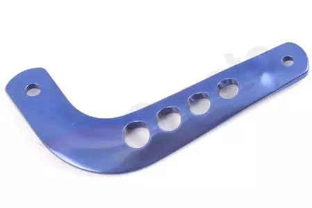 Ljuddämparhållare blå Simson S51 Enduro